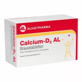 CALCIUM-D3 AL Comprimidos efervescentes, 120 uds