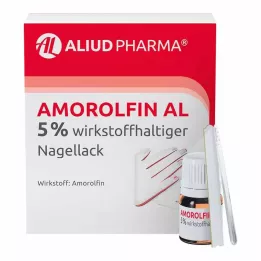 AMOROLFIN AL Laca de uñas con 5% de principio activo, 5 ml