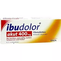 IBUDOLOR 400 mg comprimidos recubiertos con película, 10 unidades