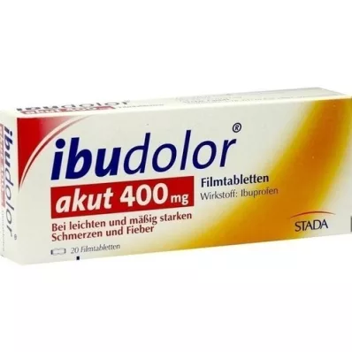 IBUDOLOR 400 mg comprimidos recubiertos con película, 20 unidades