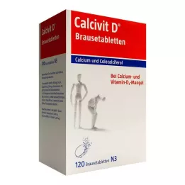 CALCIVIT D Comprimidos efervescentes, 120 uds