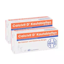 CALCIVIT D Comprimidos masticables, 120 uds
