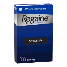REGAINE Espuma para hombres 50 mg/g, 3X60 ml