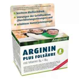 ARGININ PLUS Cápsulas de ácido fólico, 120 uds