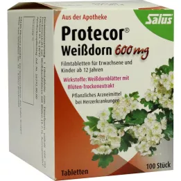 PROTECOR Espino blanco 600 mg comprimidos recubiertos con película, 100 cápsulas