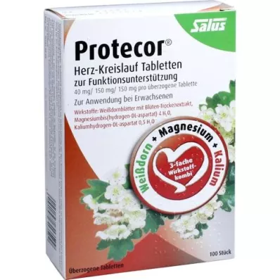 PROTECOR Tabl.z.Funktionsunt.Salus Cardiovascular, 100 uds