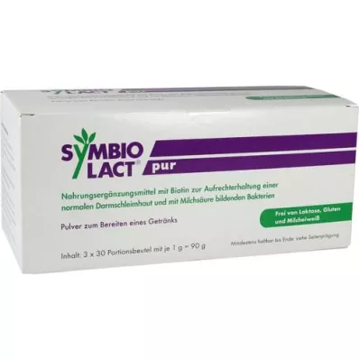 SYMBIOLACT complemento alimenticio puro en polvo, 3X30 g