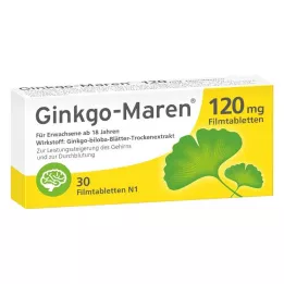 Ginkgo-Maren 120 mg comprimidos recubiertos con película, 30 piezas