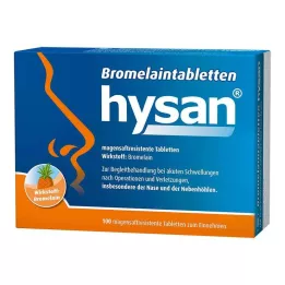 Tabletas de bromelina Hysan® tabletas gastrorresistentes, 100 piezas