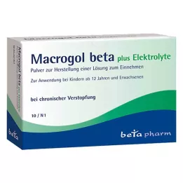MACROGOL beta más electrolitos Plv.z.H.e.L.z.Einn., 10 uds