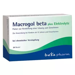 MACROGOL beta más electrolitos Plv.z.H.e.L.z.Einn., 20 uds