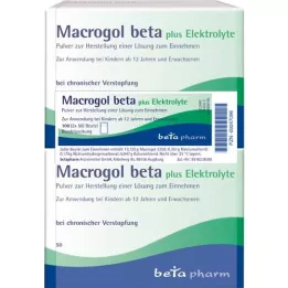 MACROGOL beta más electrolitos Plv.z.H.e.L.z.Einn., 100 uds