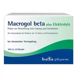 MACROGOL beta más electrolitos Plv.z.H.e.L.z.Einn., 100 uds