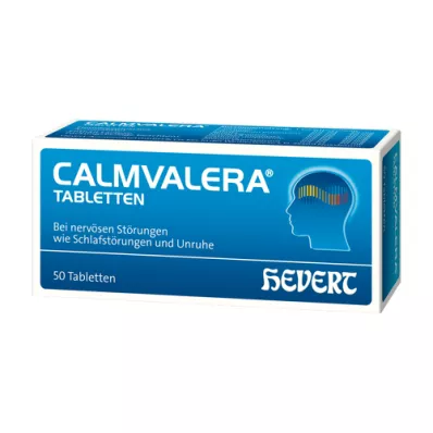 CALMVALERA Pastillas Hevert, 50 unidades