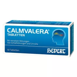 CALMVALERA Pastillas Hevert, 50 unidades