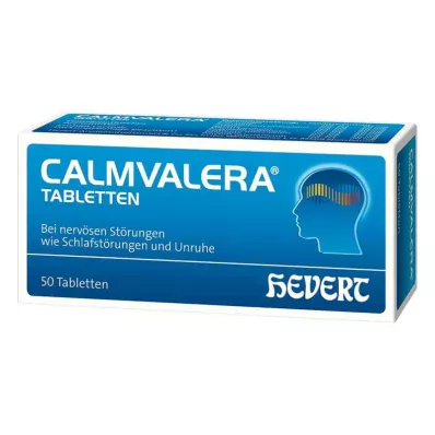 Tabletas Calmvalera Hevert (50 piezas)