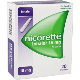 NICORETTE Inhalador 15 mg, 20 uds