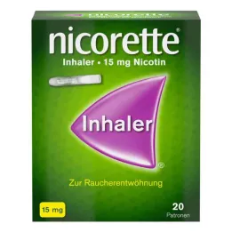 NICORETTE Inhalador 15 mg, 20 uds