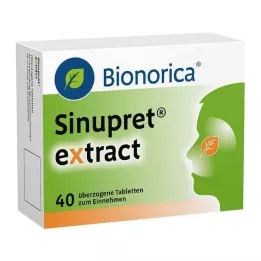 SINUPRET comprimidos recubiertos de extracto, 40 uds