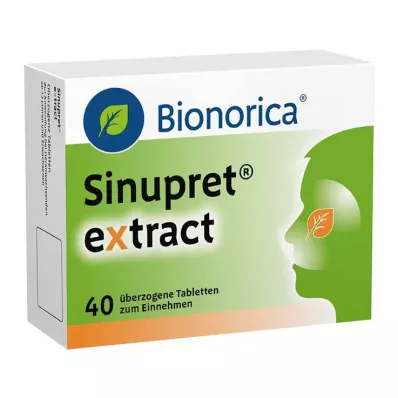 Tabletas de extracto de Sinupret, 40 st