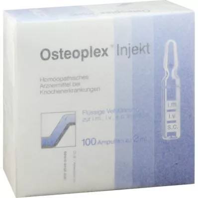 OSTEOPLEX Ampollas de inyección, 100 unidades