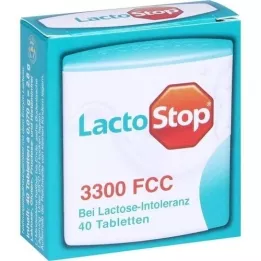 LACTOSTOP 3.300 FCC Comprimidos dispensador click, 40 uds