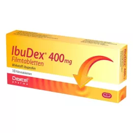 IBUDEX 400 mg comprimidos recubiertos con película, 10 uds