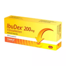 IBUDEX 200 mg comprimidos recubiertos con película, 30 unidades