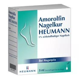 AMOROLFIN Cura de uñas Heumann 5% esmalte de uñas, 3 ml