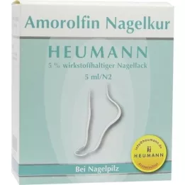 AMOROLFIN Cura de uñas Heumann 5% esmalte de uñas, 5 ml