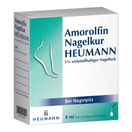 AMOROLFIN Cura de uñas Heumann 5% esmalte de uñas, 5 ml