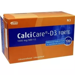 CALCICARE D3 forte comprimidos efervescentes, 120 uds
