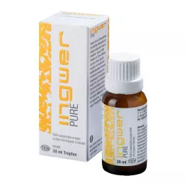 Gotas puras de jengibre, 20 ml