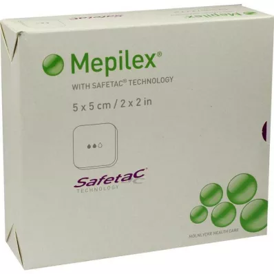 Vendaje Mepilex 5x5cm, 5 piezas