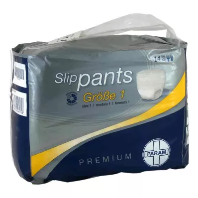 PARAM Pantalones Slip PREMIUM Talla 1, 14 piezas