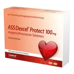 ASS Dexcel Protect 100 mg comprimidos con cubierta entérica, 100 uds