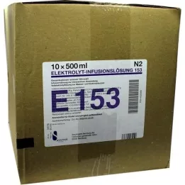 ELEKTROLYT Inf.-Lsg. 153 PE-Botella, 10X500 ml