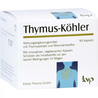 THYMUS KÖHLER Cápsulas, 90 uds