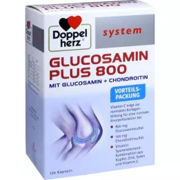 DOPPELHERZ Glucosamina Plus 800 sistema Cápsulas, 120 Cápsulas