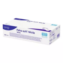 PEHA-SOFT nitrilo blanco Unt.Hands.unsteril pf S, 100 St