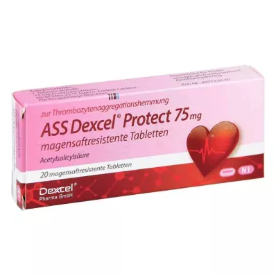ASS Dexcel Protect 75 mg (20 piezas)