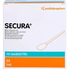 SECURA aplicador de protección cutánea no irritante, 25X1 ml