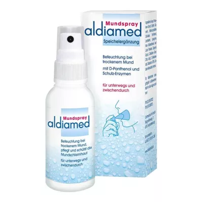 Spray bucal Aldiamed para complementar la saliva, 50 ml Spray bucal Aldiamed para complementar la saliva, 50 ml