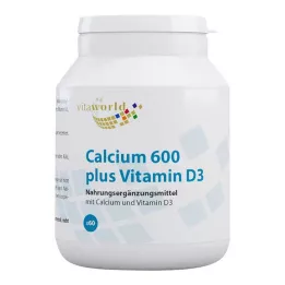CALCIUM 600 plus D3 comprimidos, 60 uds