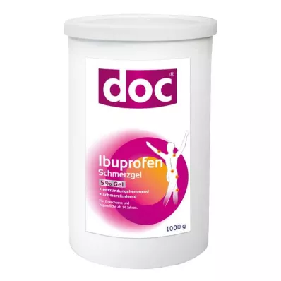 cartucho dispensador de gel para el dolor ibuprofeno Doc, 1 kg