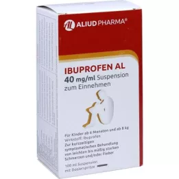 IBUPROFEN AL 40 mg/ml Suspensión oral, 100 ml