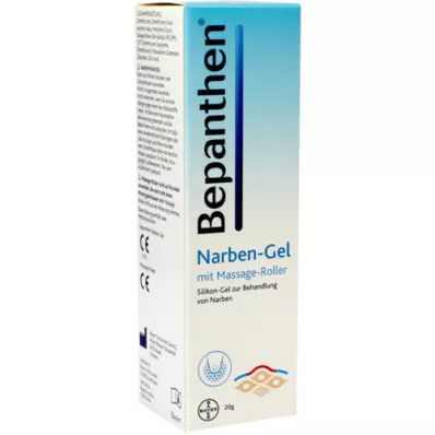 BEPANTHEN Gel cicatrizante con rodillo de masaje, 20 g