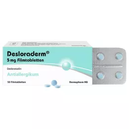 Desloraderm 5 mg tabletas recubiertas de película, 50 st