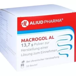 MACROGOL AL 13,7 g Preparación oral, 50 uds