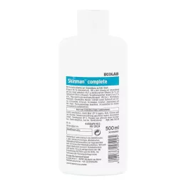 SKINMAN frasco dispensador de desinfección completa de manos, 500 ml